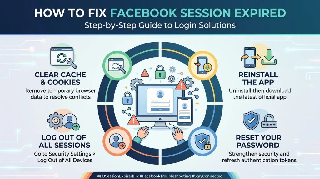 NiuProxy guide fixing Facebook session expired error